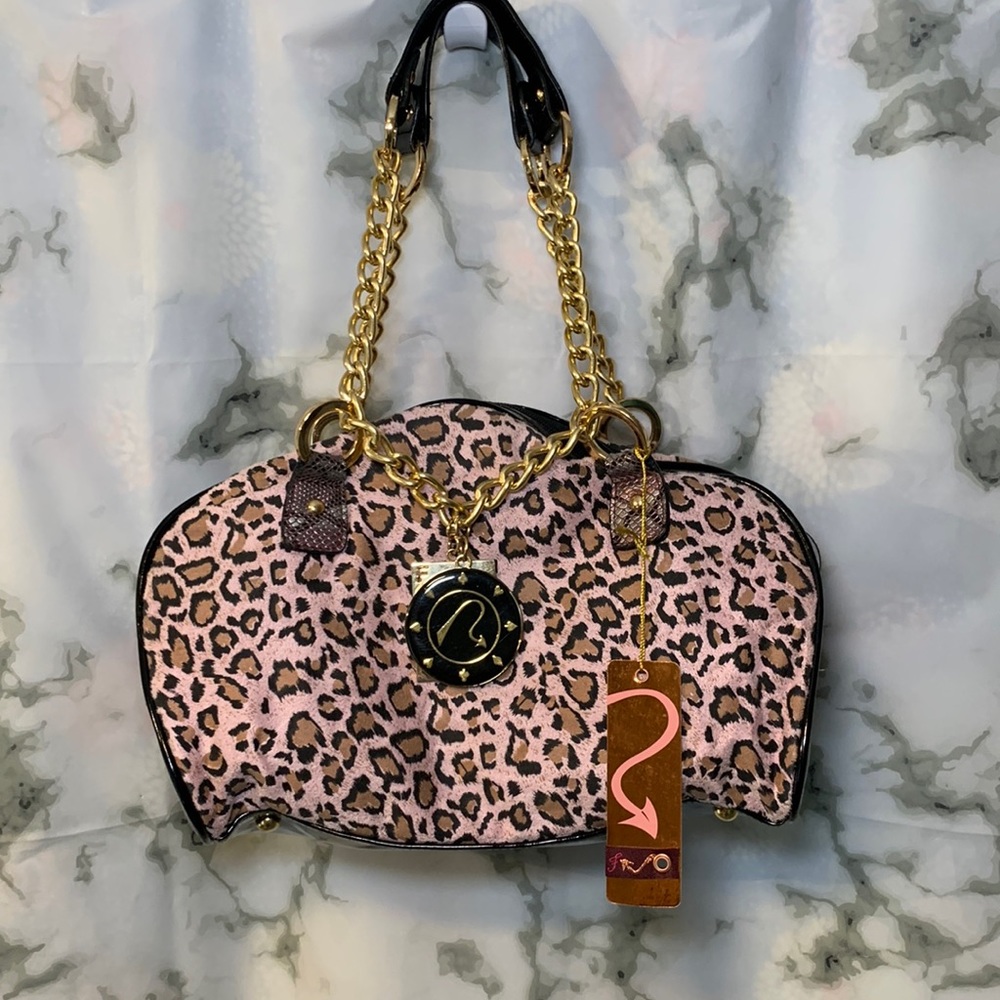 🎒 Vintage Fetish Leopard Casino Theme Bag